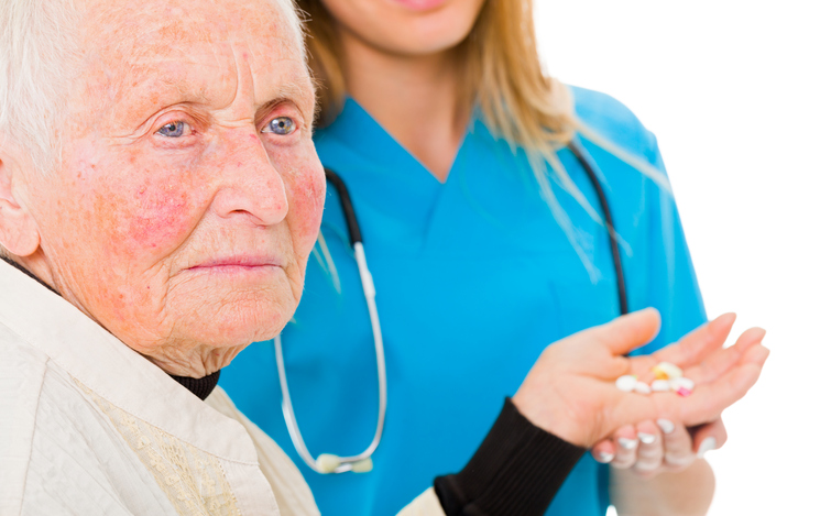 Elderly woman suffers in nursing home